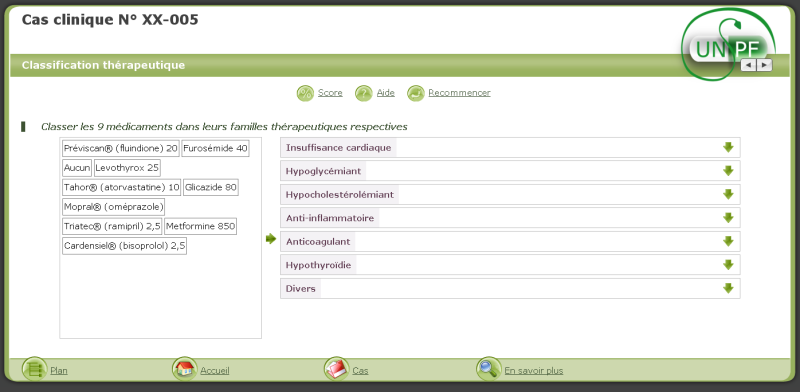 Ensemble de questions